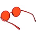 thumbnail image 4 of Women's Retro Oversize Round Sunglasses Circle Lens 55mm (Red / Red), 4 of 4