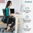 thumbnail image 4 of Proheal Foam Wheelchair Seat Cushion with Removable Nylon Cover - 20"x18"x3", 4 of 6