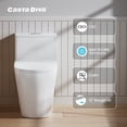 thumbnail image 3 of FBJ Modern Toilet 1.0/1.6 GPF Powerful Dual-Flush Elongated Toilet with Comfortable Chair Height, 3 of 10