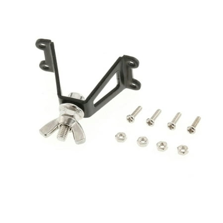 Smart Novelty Metal Rear Spare Tire Rack Brace Wheel Holder For 1/10 RC Crawler Axial SCX10 D90