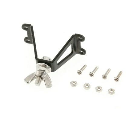 Smart Spare Tire - Smart Novelty Metal Rear Spare Tire Rack Brace Wheel Holder For 1/10 RC Crawler Axial SCX10 D90 Car