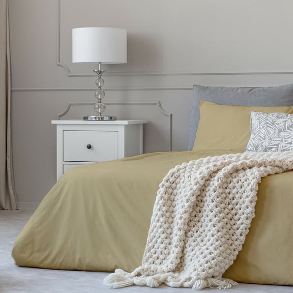 Ultra Soft Cool Deep Pocket 4 Piece Bed Sheets Set Luxury Egyptian Cotton Feel