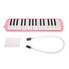 Glarry 32-Key Melodica with Blowpipe Blow Pipe Pink