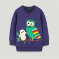 thumbnail image 2 of Jamsmile Toddler Boys Hoodies Soft Embroidery Cartoon Knit Pullover Sweatshirt Cartoon Classic Crewneck Casual For Boys Tops, 2 of 6