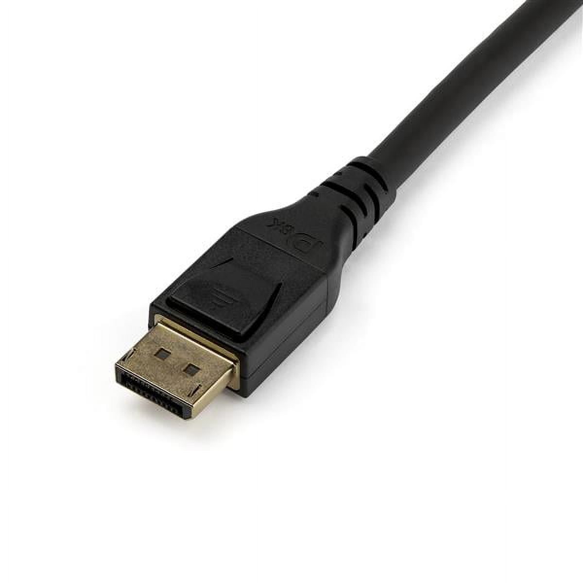StarTech.com DP14MM5M 16.4 ft. (5 m) DisplayPort 1.4 Cable, VESA Certified - Black