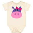 thumbnail image 3 of Inktastic Girl Hippo Girls Baby Bodysuit, 3 of 5