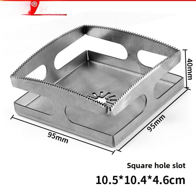 Woodworking Square Hole Cutter 3067 - Efficient Electric Tool Accessory for Precise Square/Rectangle Slots, Durable & Easy-to-Use, Compact Portable Design for Home/Professional Woodworking Projects