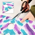 thumbnail image 6 of Yayeee Faucet Mat for Kitchen Sink 30" Diatomite Long Splash Guard Pad, Purple Drawing, 6 of 7