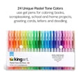 thumbnail image 5 of Gel Pens, Soft Grip, 24 Pastel Tone Colors, 5 of 7
