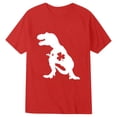 thumbnail image 3 of Gzbliryd Happy Easter Shirt Bunny Easter T-Shirt Rabbit Graphic Tees Short Sleeve Cotton Tee Tops for Little Girl Soft and Breathable Summer Dailywear Clothing (Red,12-13 Years), 3 of 3