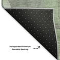 thumbnail image 5 of Addison Rugs Mayfield Premium Machine Washable Transitional Floral Green Rectangle Rug, 10' x 14', 5 of 7