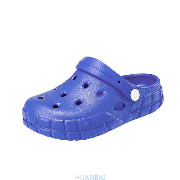 HUANBAI Boys Sandals For Kids Lightweight Breathable Comfortable Outdoor Summer Beach Play Shoes Casual Footwear ,(7-8 Years Blue) Size ,11