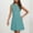 Green, variant on BLTIBY 2025 Womens Casual Button Dress Summer Round Neck Solid Color Sleeveless Dress Fashion Loose Tunic Work Dresses Black L