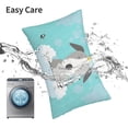 thumbnail image 5 of KLL Dog In Bathtub Pillow Covers Envelope Closure,Super Soft and Cozy Fuzzy Fleece Pillow Case Cover (No pillow core）, 5 of 5