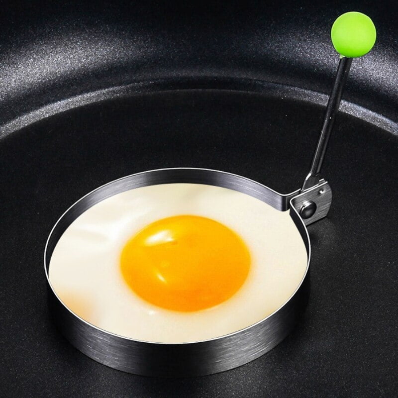 Stainless Steel Fried Egg Mold With NonStick Convenient Handle Egg