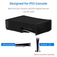 thumbnail image 2 of Horizontal Mode Dust Cover For PS5 Console 1680D Oxford Cloth Anti-Scratch Waterproof Dust Guard Backend Cutaway Design (Not For PS5 Slim PS5 Pro), 2 of 7