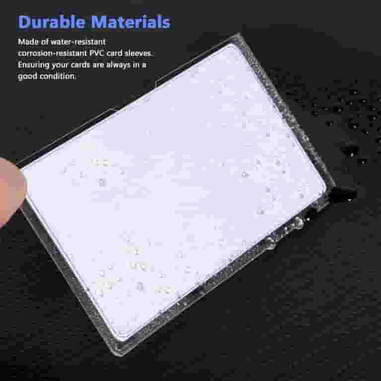 plastic wallet card sleeves Amazon.com: FNANJWQ 8 Pcs Plastic Credit Wallet Insert Card Holder, Clear Wallet Credit Card Sleeves for Picture Photo Receipt Insert for Bifold or Trifold (6 Pages) : Clothing, Shoes & Jewelry