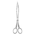 thumbnail image 1 of Vintage Retro Bread Cake Clip Zinc Alloy Multifunctional Kitchen Food Serving Tong for Barbecue Buffet Party (Cuspidal Head), 1 of 2