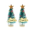 thumbnail image 1 of 2 Piezas Mini Árbol Navideño Accesorios Decorativos para Comedor de 1/12 perfke Miniaturas de casas de muñecas, 1 of 7