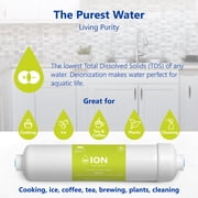 Express Water – Deionization Water Filter Replacement 2 Pack – DI Mixed Bed Purifier – 10 inch – Under Sink and Reverse Osmosis System