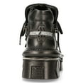 thumbnail image 6 of New Rock M-215-S6 Unisex Metallic Black 100% Leather Goth Techno Biker Boots 44, 6 of 6