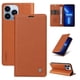 thumbnail image 2 of Funda para iPhone 12 Estuche de Cuero PU Tipo Cartera con Ranuras para Tarjetas y Cierre Magnético, 2 of 5
