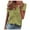 Green, variant on Inverlee Blouses Women Boho Short Sleeve Tops Summer Loose Fit Solid Color Shirts Classic Holiday Tunic Top