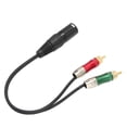 thumbnail image 1 of Cable XLR ANGGREK a 2 macho equilibrado universal antiinterferencias, 1 of 8