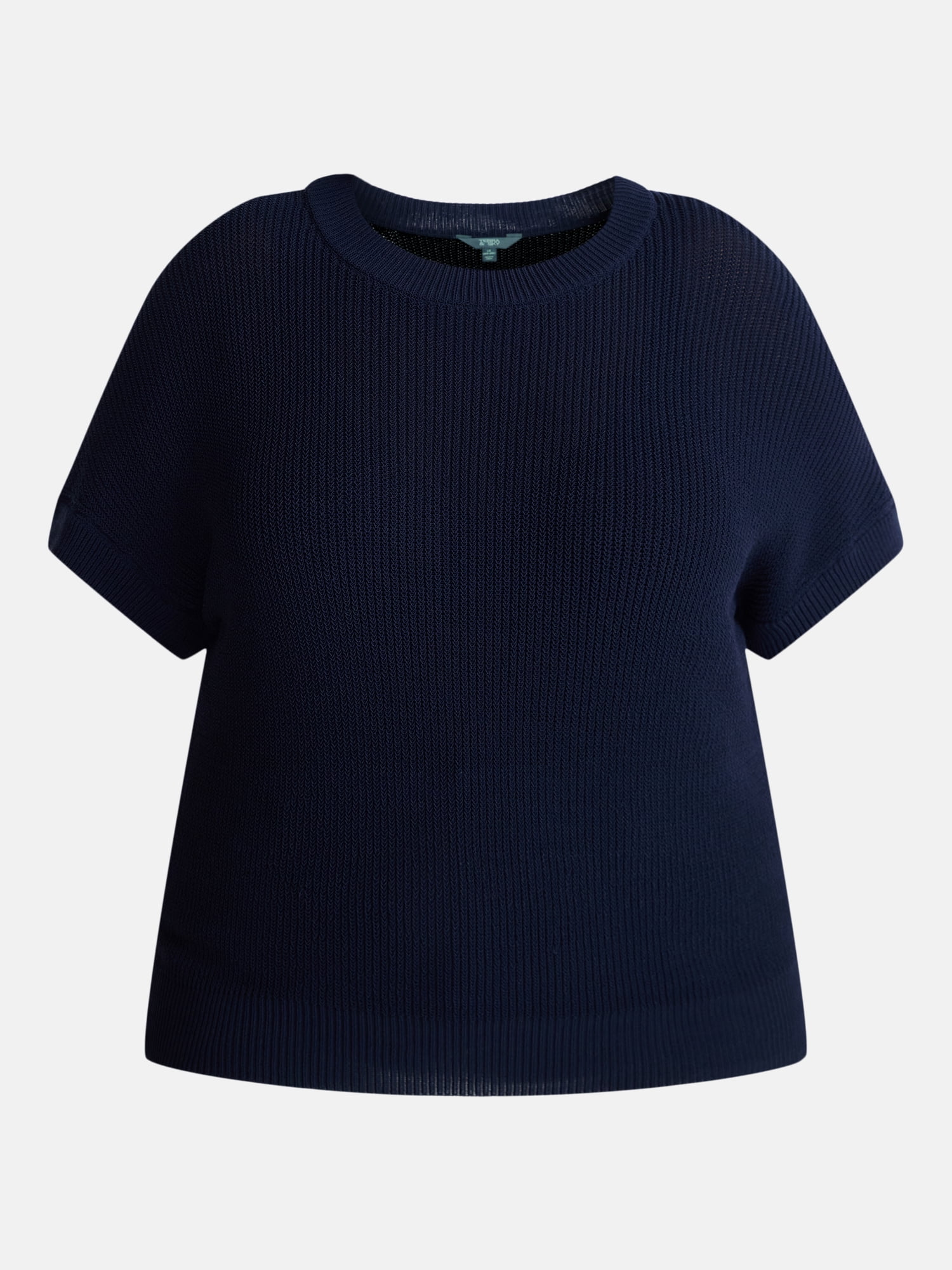 Terra and Sky Woman's Plus Dolman Crewneck Sweater, Sizes 0X-5X