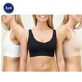thumbnail image 4 of Extreme Fit Women's Total Comfort Bra, 3-Pack, 4 of 4