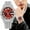 Silver Red, variant on Premium Elegant Stainless Steel Dress Watch for Men - Slim Business Casual Timepiece with Crystal Display Window - Water-Resistant & Scratch-Resistant Ideal for Office/Formal Occasions