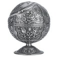 thumbnail image 3 of Bola de cenicero de metal Cenicero artesanal de arte vintage Cenicero redondo Bola de cenicero Materiales ecológicos Jadeshay A, 3 of 8