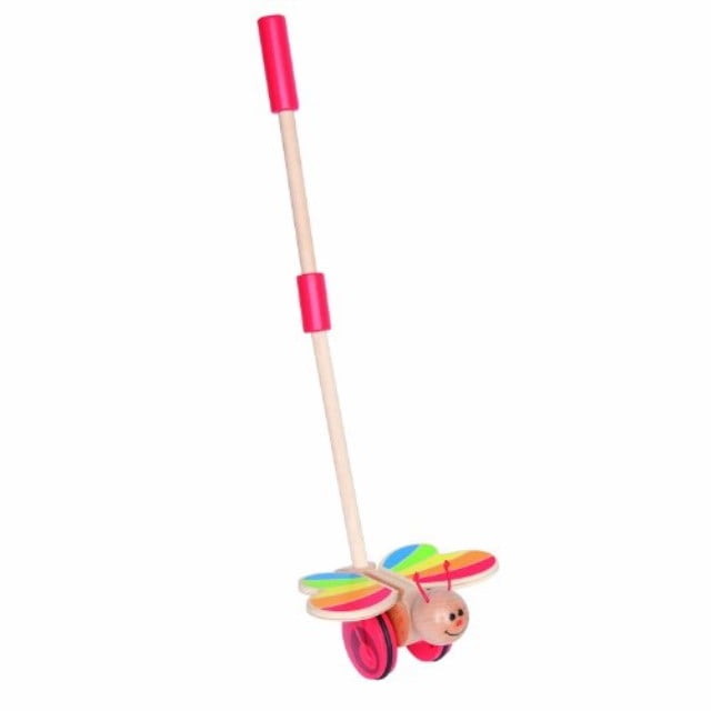 wooden butterfly toy