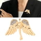 thumbnail image 5 of Angel Wing Brooch, Charming Fashion Plated Brooch Bright Crystal Exquisite Workmanship  For Birthday ANGGREK Fashion Plated Brooch, 5 of 8