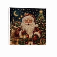 thumbnail image 2 of Christmas Diamond Art Painting Kit with Square Drill Beads and Santa Claus Design, Festive Wall Decoration for Adults and Kids, Seasonal Home Decor Christmas Diamond Art 1 Pack, 2 of 4