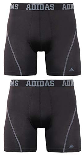 adidas Men's Sport Performance Climacool Boxer Briefs Underwear (2-Pack),  Black/Black, Large | Walmart Canada