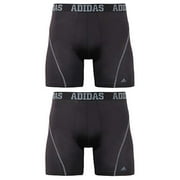 adidas Sport Performance Climacool Boxer Briefs sous-vêtements pour homme (lot de 2), Noir/Noir, Large