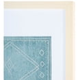 thumbnail image 4 of SAFAVIEH Kotori 23 in. Framed Textile Wall Art, Sage/Ivory, 4 of 5