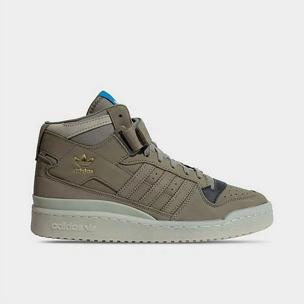 Ad-id-as Forum Mid Mens 11.5 Retro Shoe Green Athletic Lifestyle Sneaker Trainer