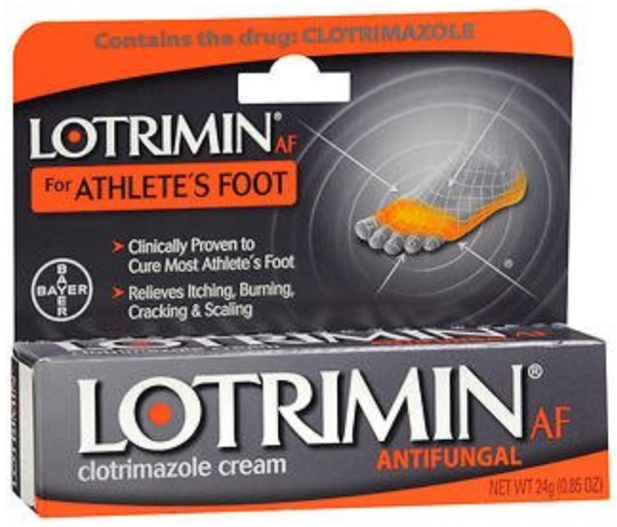Lotrimin Af Antifungal Cream 1.05 oz (Pack of 2)