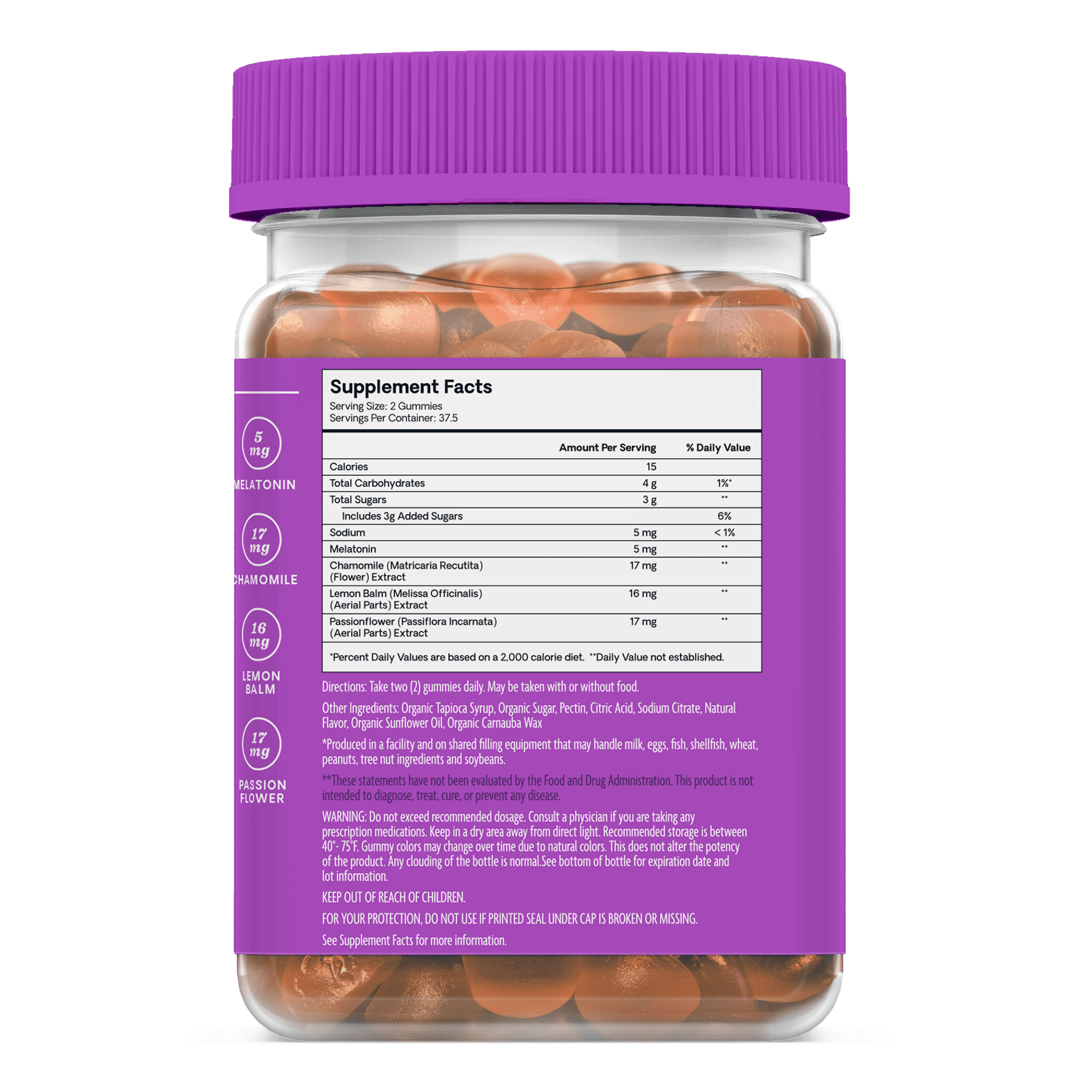 Hello Bello Sleep Well Melatonin + Botanicals Gummies, 75ct