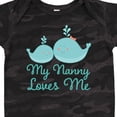 thumbnail image 4 of Inktastic Nanny Loves Me Grandchild Whale Boys or Girls Baby Bodysuit, 4 of 5