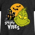thumbnail image 3 of The Grinch - Grinch Spooky Vibes - Toddler & Youth Girls Short Sleeve Graphic T-Shirt, 3 of 5
