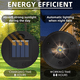 thumbnail image 4 of Luz Solar de repuesto para exteriores, piezas de luz Solar redonda, 4 Uds., 4 of 5
