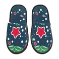 thumbnail image 1 of Fotbe Christmas Pantuflas Peludas para Mujer con Estampado, Zapatillas de Peluche, Zapatos de Invierno para Casa, Uso Interior y Exterior-Medium, 1 of 8