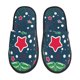thumbnail image 1 of Fotbe Christmas Pantuflas Peludas para Mujer con Estampado, Zapatillas de Peluche, Zapatos de Invierno para Casa, Uso Interior y Exterior-Large, 1 of 8