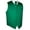 Green, variant on "BEST TUXEDO" Men's Formal, Wedding, Prom, Homecoming, Tuxedo Vest, Tie & Hankie Set in Green - M