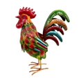 thumbnail image 2 of Figura metal, adorno jardín, resistente a la intemperie, escultura animal 3D, decoración para patio, jardín, granja y exteriores. Estilo C, 2 of 8