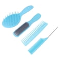 thumbnail image 2 of Styling Comb Set, Hair Comb Set Professional Comfortable Anti Static  For Hair Salon For Home Blue Set, 2 of 8