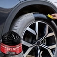 thumbnail image 2 of Car Tire & Plastic Trim Renewal Paste – Restores Deep Black Shine, Non-Greasy Gel, Prevents Cracking, Easy Sponge Application for Cars, Trucks, Motorcycles (3Pcs), 2 of 7